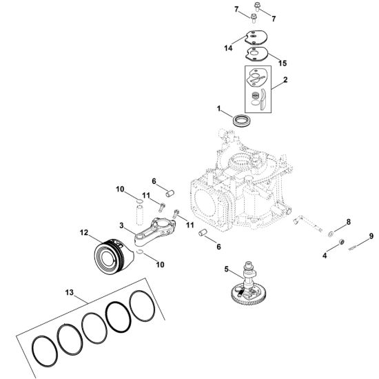 Picture of C - Albero a camme XT-675 (XT675-3098)
